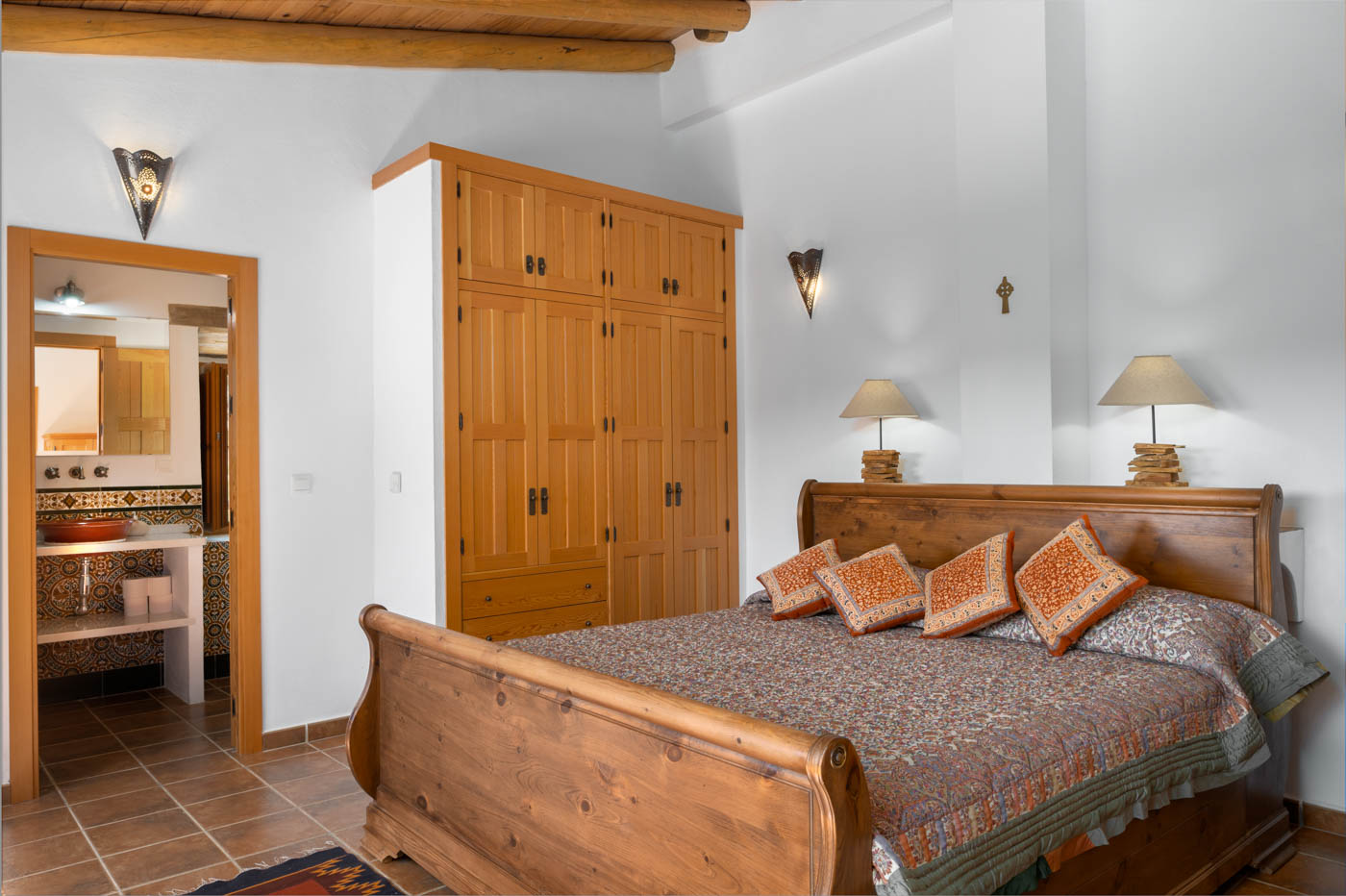 Bedroom 3: The “Chestnut” bedroom is on the ground floor